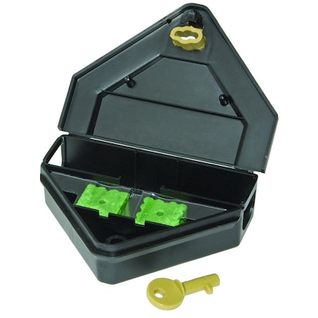 Jt Eaton Gold Key Mouse Depot Plastic Bait Station, PK12 907